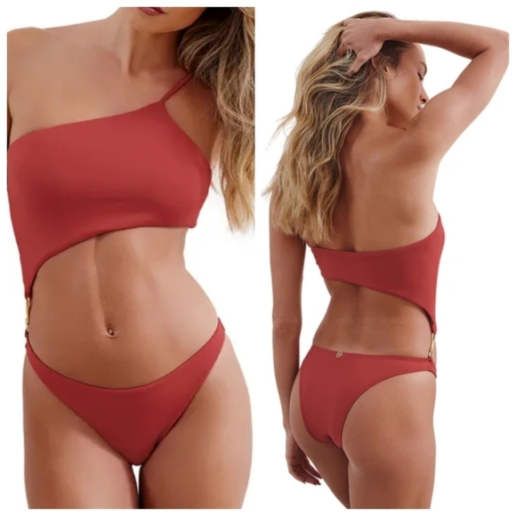 New VIX Deise Sienna One Piece Swimsuit Size Small NWT $328 - Picture 4 of 12